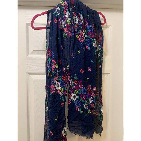 Talbots Multicolor Modal Floral Scarves OS - Picture 1 of 3